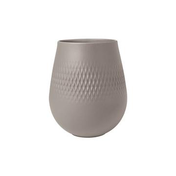 Vase Carré klein Manufacture Collier taupe