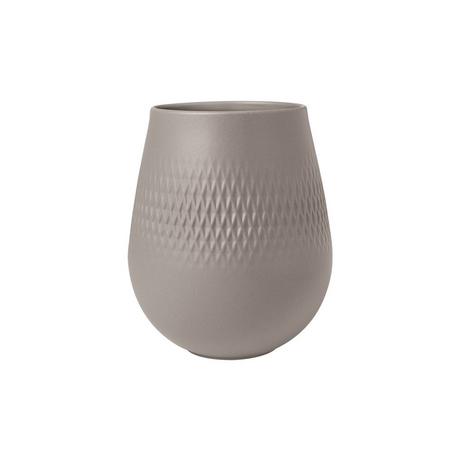 Villeroy&Boch Vase Carré klein Manufacture Collier taupe  