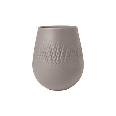 Villeroy&Boch Vase Carré petit Manufacture Collier taupe  