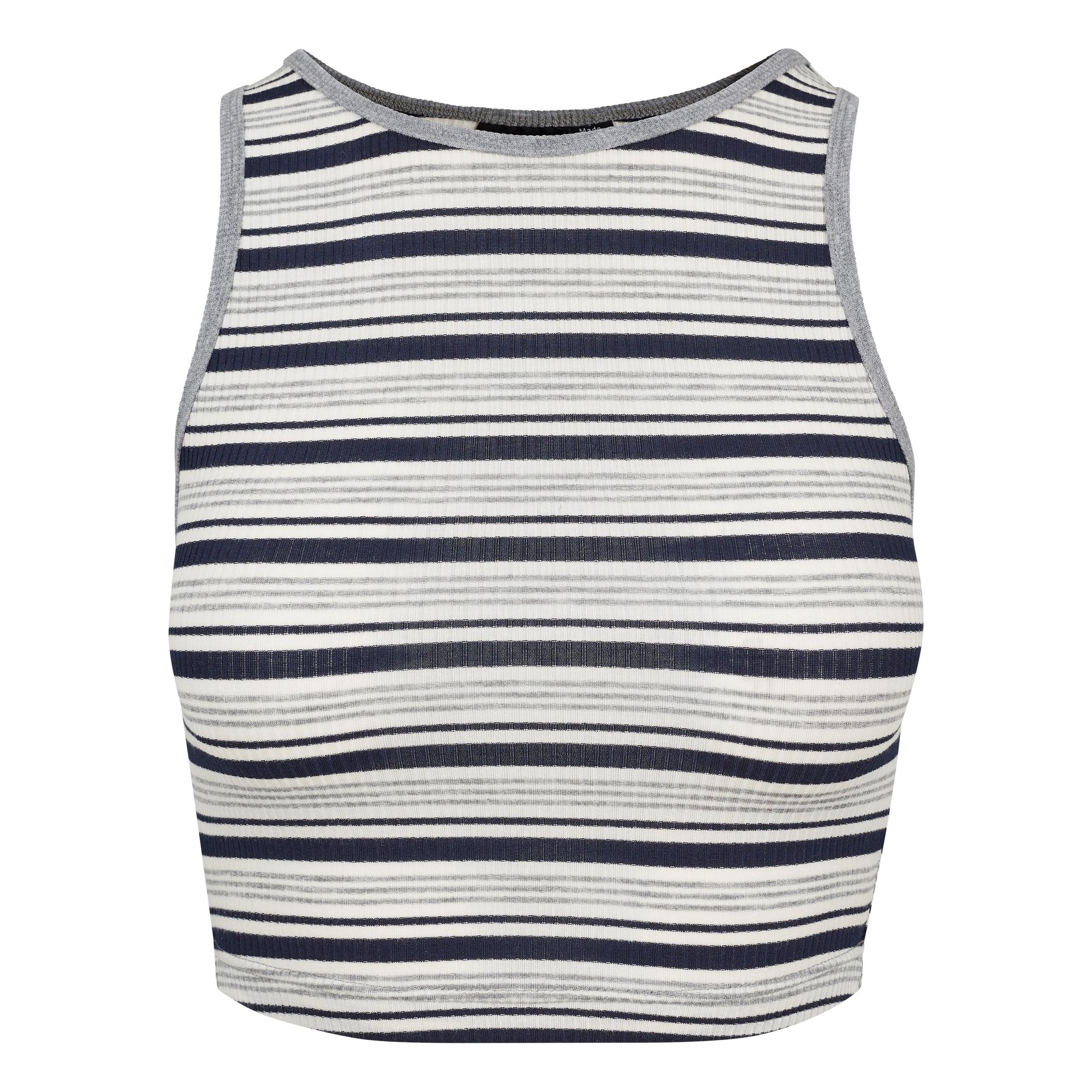 URBAN CLASSICS  crop top urban classic stripe 