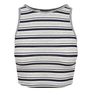 URBAN CLASSICS  crop top urban classic stripe 