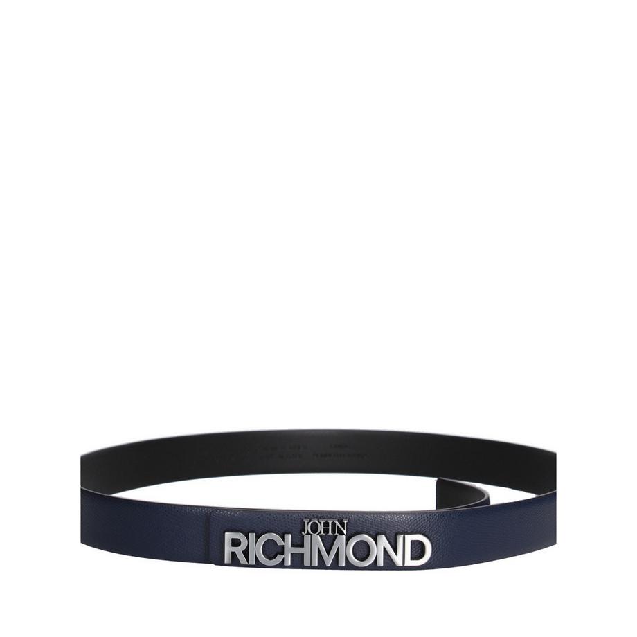 JOHN RICHMOND Cintura in Pelle Corvino  