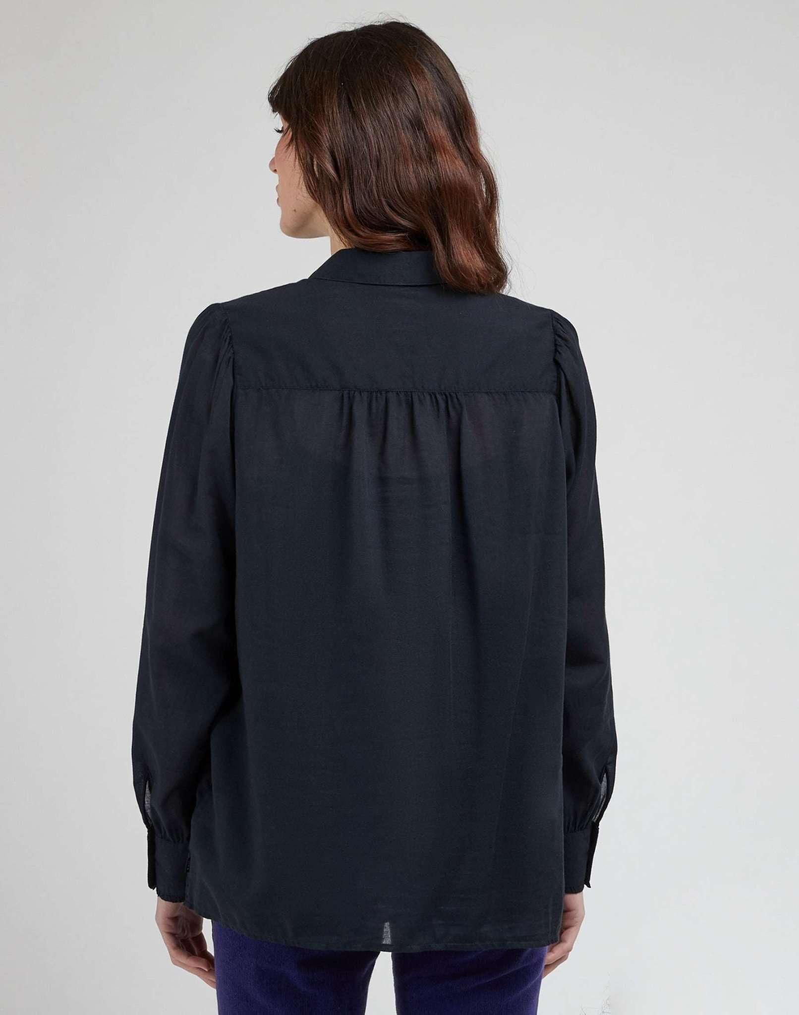 Lee  Blouse Shirred Blouse 