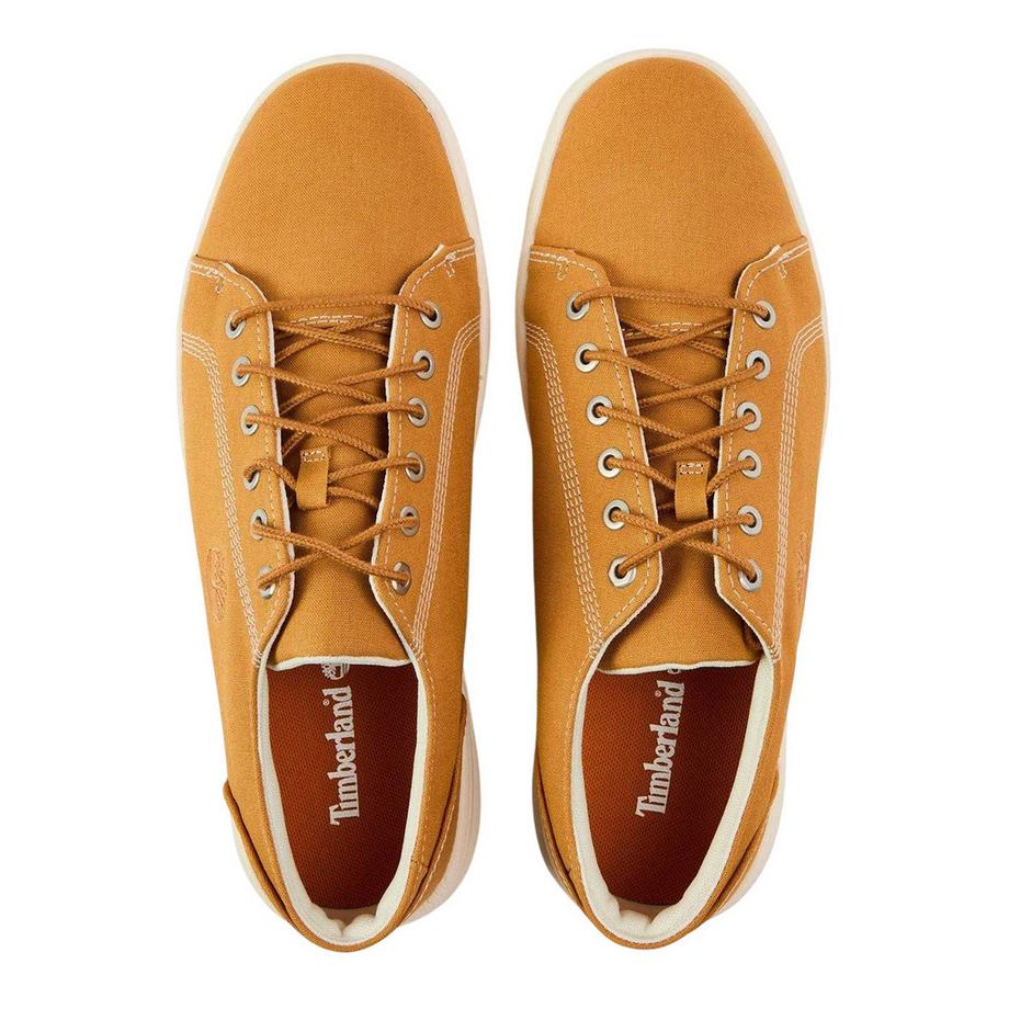 Timberland Baskets Seneca Bay Toile Coupe Basse Semelle Plateforme  