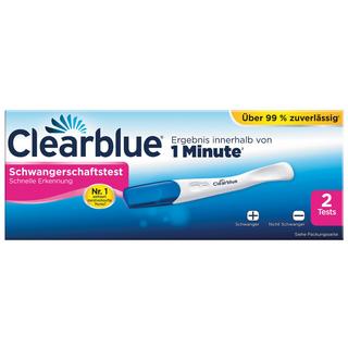Clearblue  Schwangerschaftstest Schnelle Erkennung 