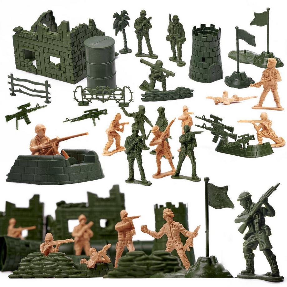 Pricenet  Les figurines de la base militaire des soldats sont définies 114el. 