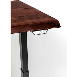 KARE Design Schreibtisch Office Harmony höhenverstellbar Dunkel 180x90  
