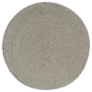 VidaXL Napperons  pcs rond coton coton  