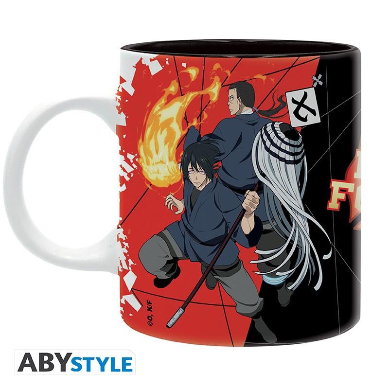 Abystyle  Fire Force - Tazza 320ml Subli : Company 7 & 8 