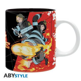 Abystyle  Fire Force - Tazza 320ml Subli : Company 7 & 8 