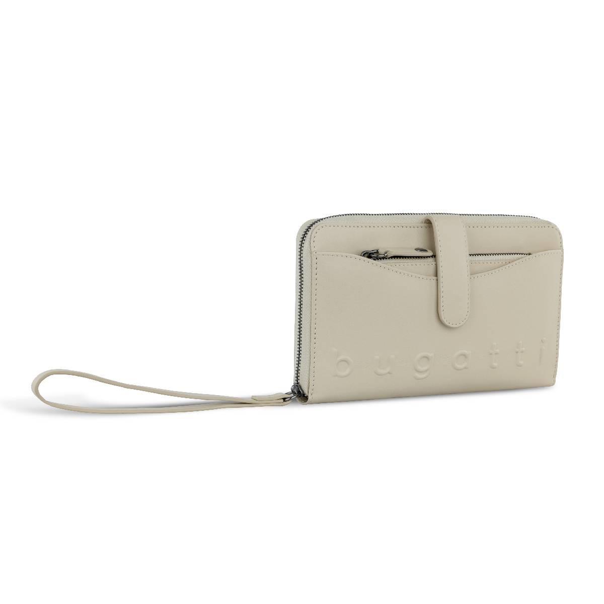 BUGATTI Daphne Geldbörse und Schlüsseletui Beige  