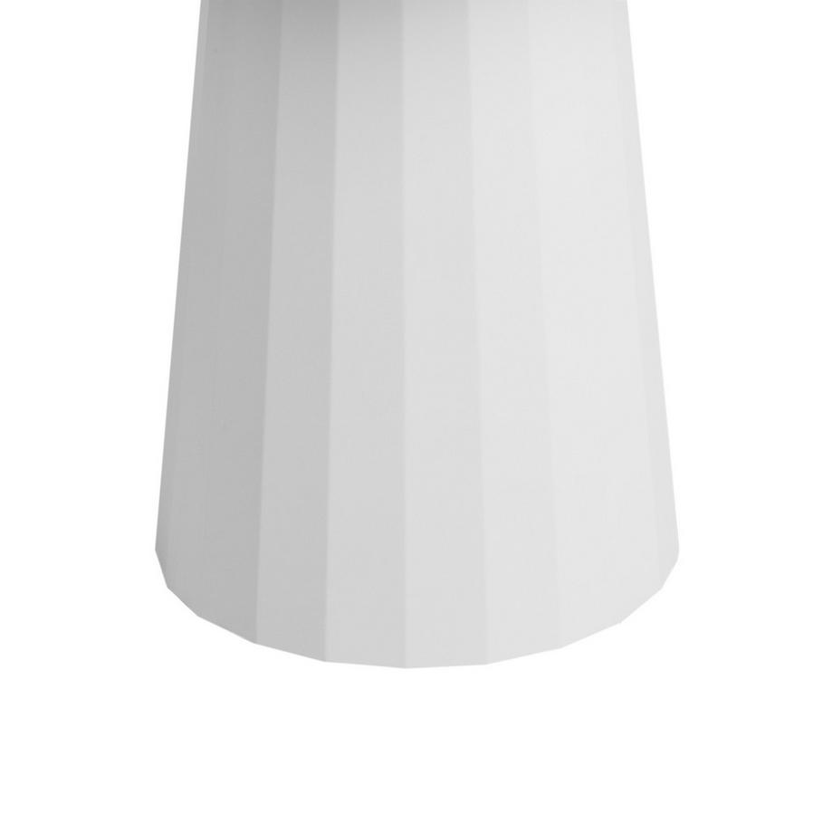 Beliani Esstisch aus Stahl Minimalistisch PLATO  