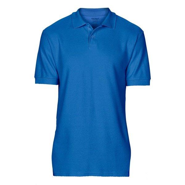 Image of Softsyle Kurzarm Doppel Pique Polo Shirt Herren Königsblau 3XL