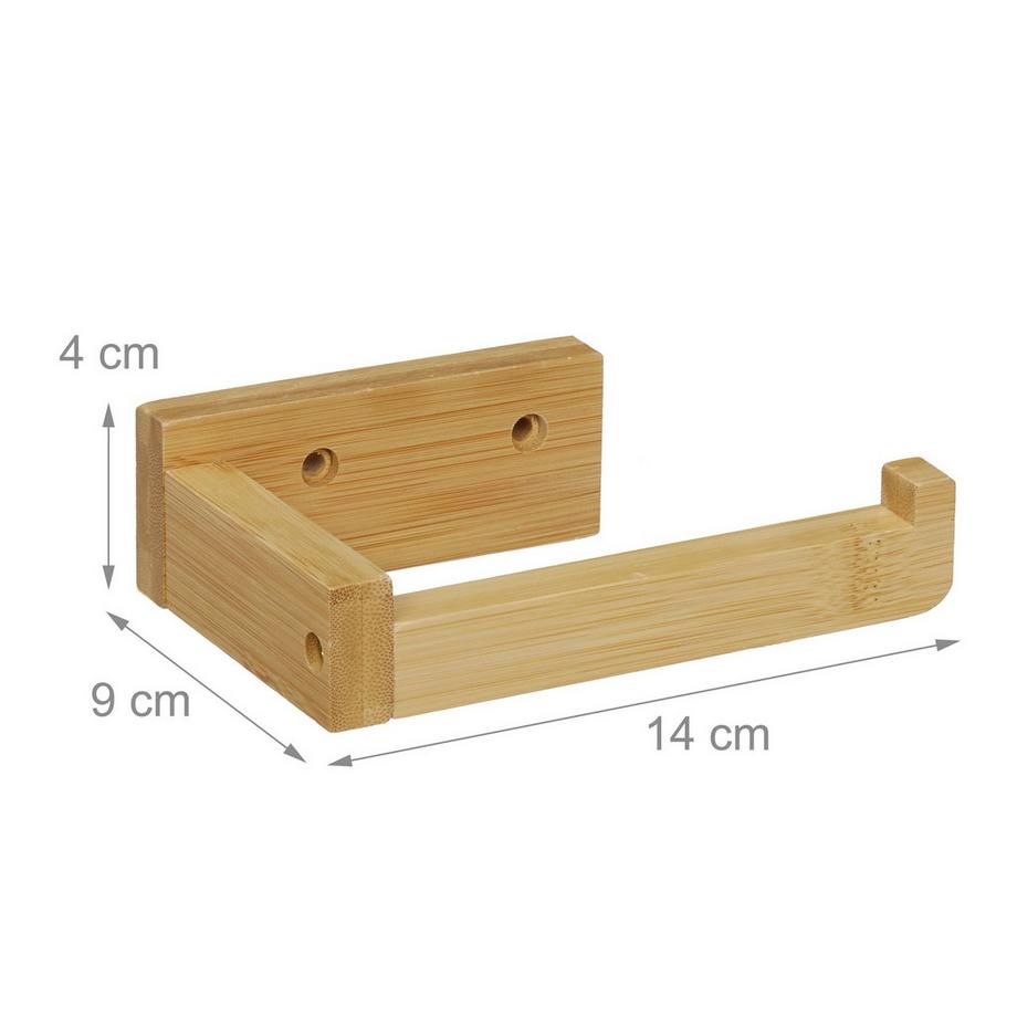 Northio  Toilettenpapierhalter Bambus 