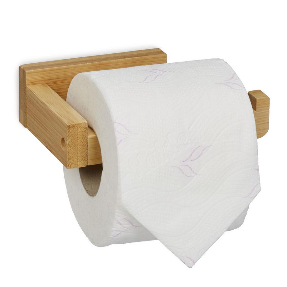 Northio  Toilettenpapierhalter Bambus 