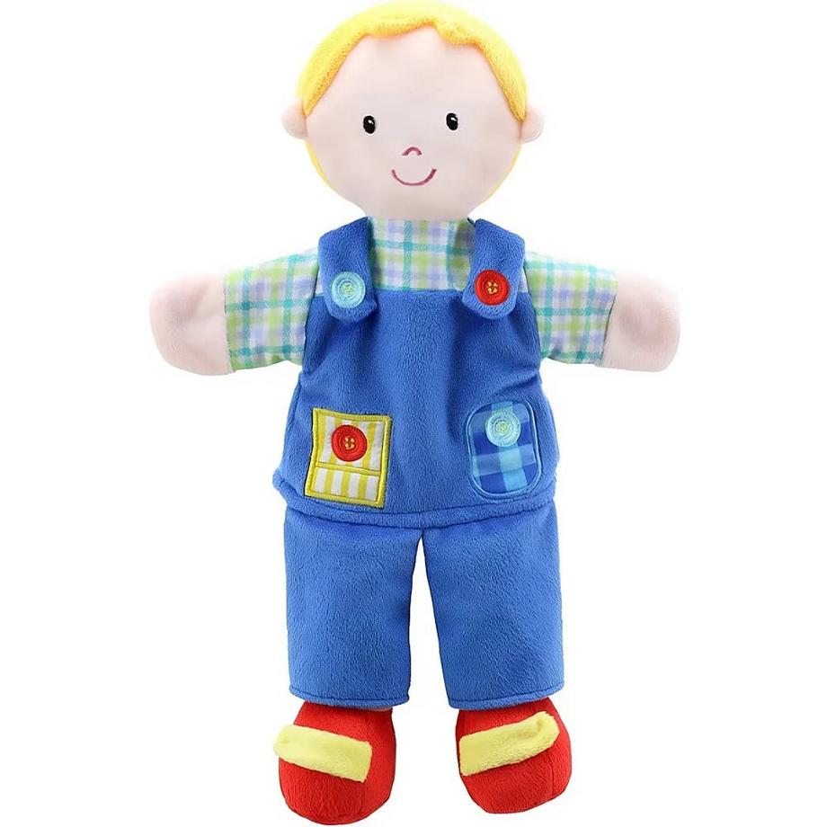 THE PUPPET COMPANY  Story Tellers Handpuppe Junge Blond (38cm) 