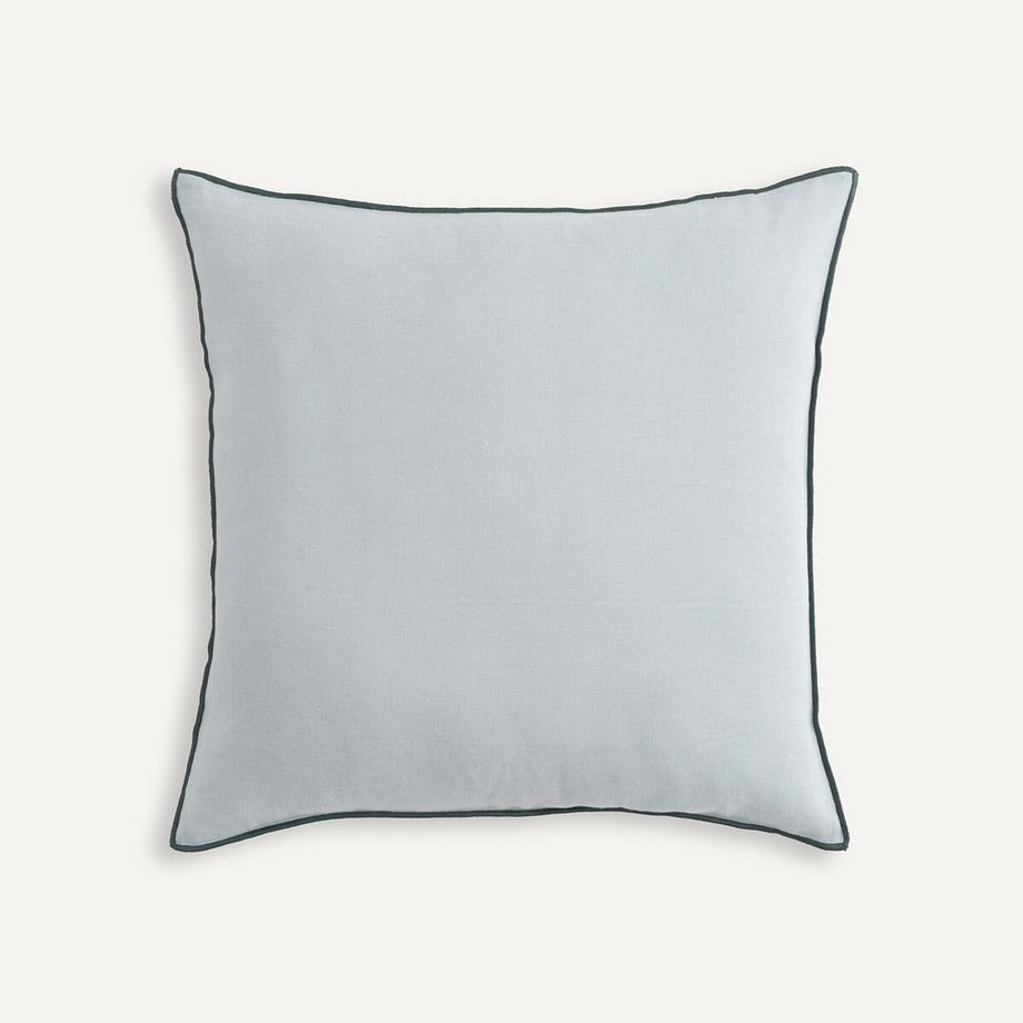 La Redoute Intérieurs Housse de coussin unie lin/coton  