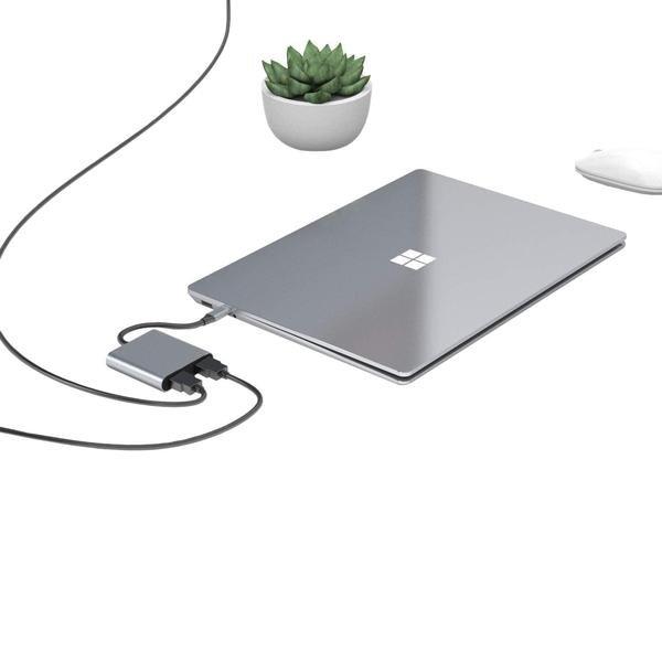 eStore  Adaptateur - USB-C vers 2x HDMI 