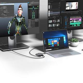 eStore  Adapter - USB-C auf 2x HDMI 