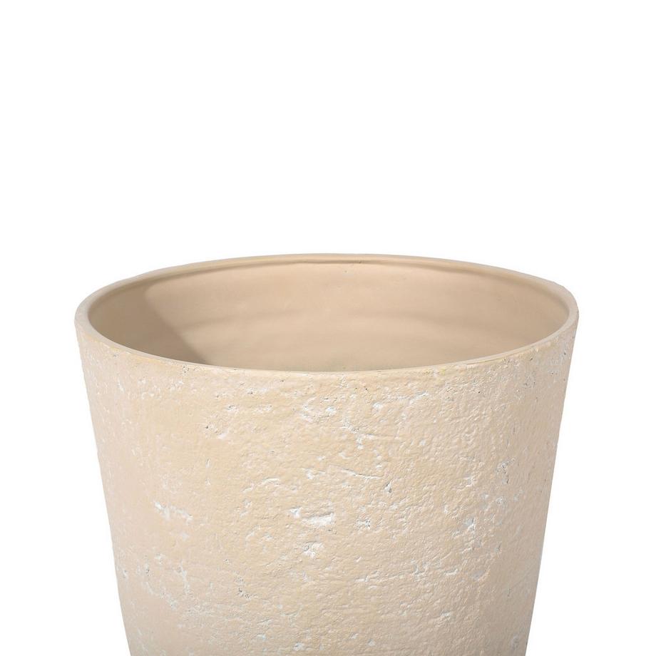 Beliani Set di 2 vasi per piante en Fibra d'argilla Classico CAMIA  