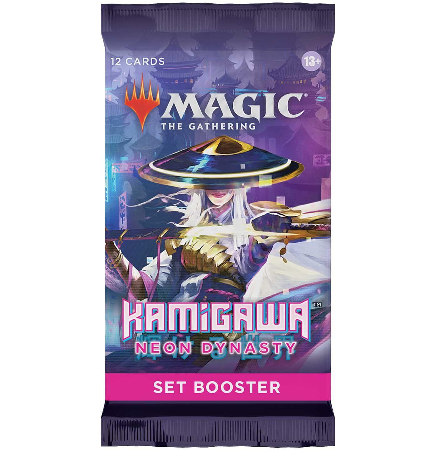 Wizards of the Coast  Kamigawa Neon Dynasty Set Booster - Magic the Gathering - EN 