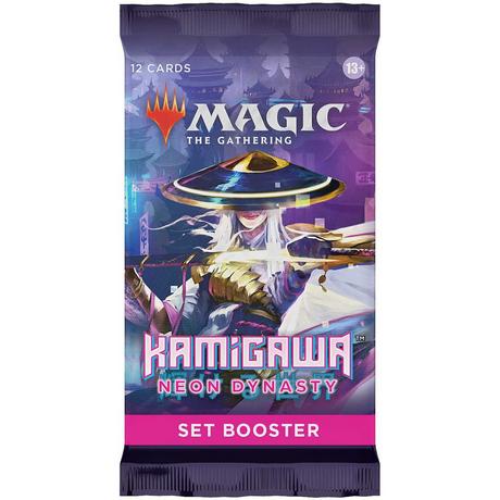 Wizards of the Coast  Kamigawa Neon Dynasty Set Booster - Magic the Gathering - EN 