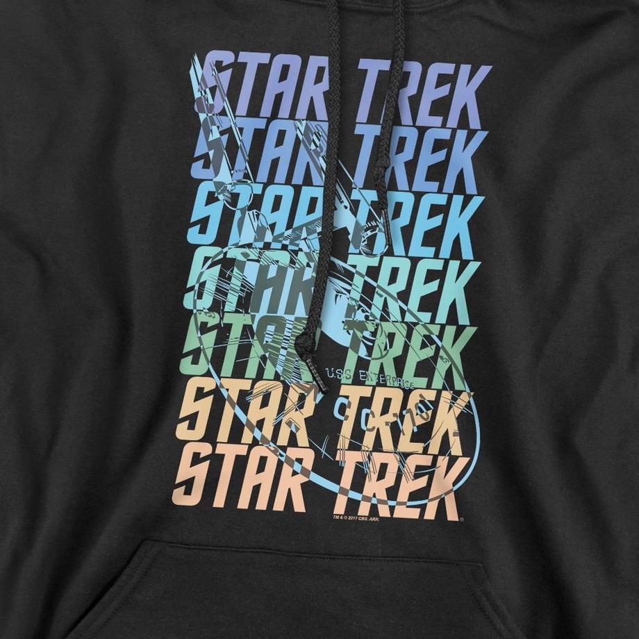 Star Trek Enterprise Felpa con cappuccio  
