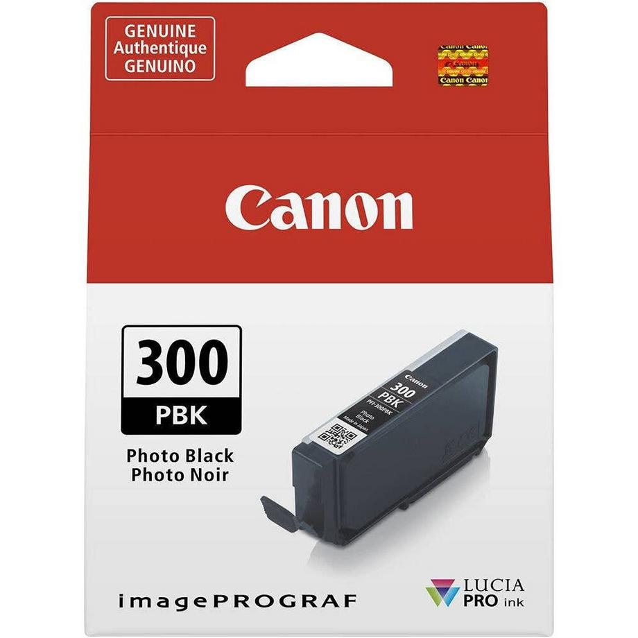 Canon  CANON Tintenpatrone photo schwarz PFI-300PBK iPF PRO-300 14.4ml 