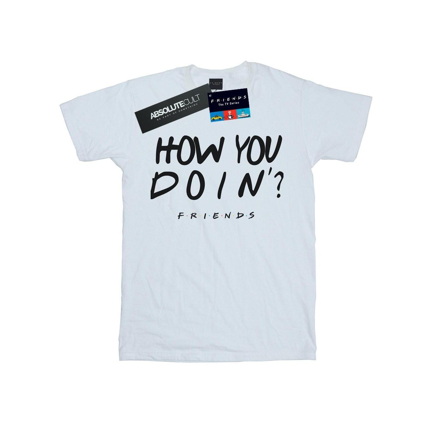 Image of How You Doin? Tshirt Mädchen Weiss 152-158