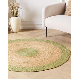 Beliani Tapis en Jute Boho YAYALAR  