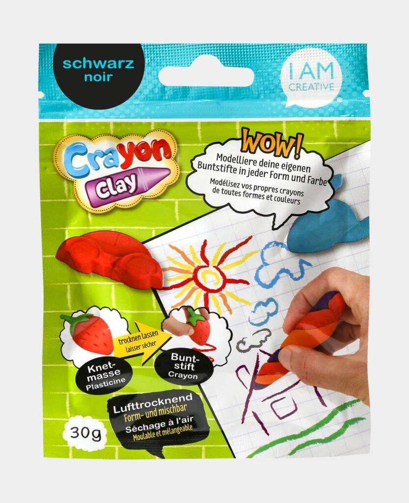 I am Creative  I am Creative Crayon Clay 1 pz 