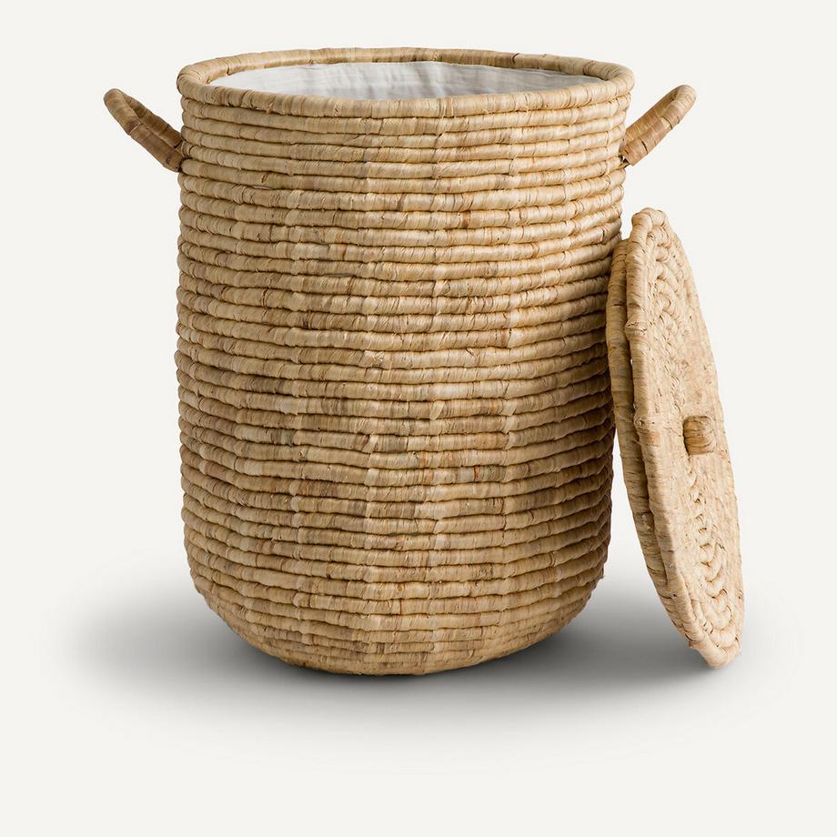 AM.PM Panier à linge en jacinthe d'eau  