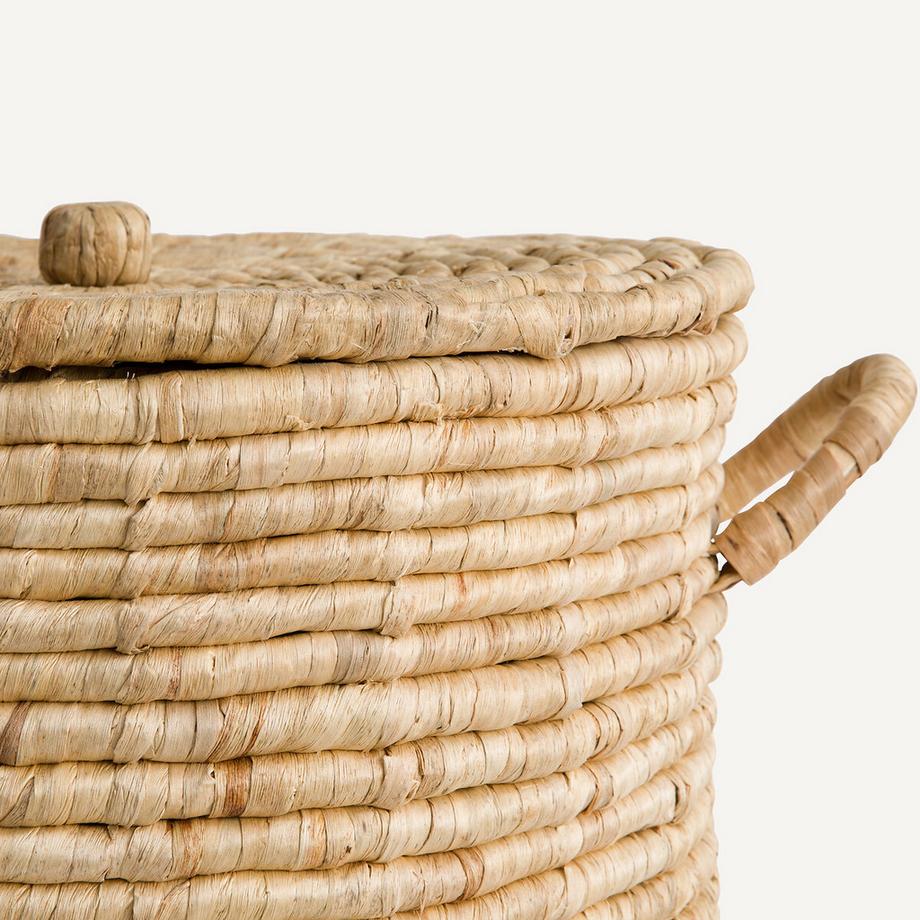 AM.PM Panier à linge en jacinthe d'eau  