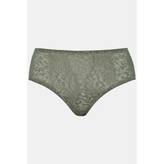 Ulla Popken  Slip di comodo tessuto elasticizzato con Jacquard a tema floreale 