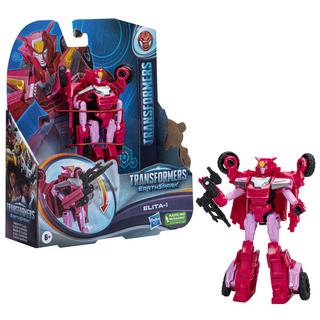 Hasbro  Transformers EarthSpark - Warrior Class, action figure di Elita-1 da 12,5 cm, giocattoli per bambini e bambine dai 6 anni in su 