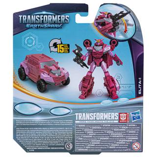 Hasbro  Transformers EarthSpark - Warrior Class, action figure di Elita-1 da 12,5 cm, giocattoli per bambini e bambine dai 6 anni in su 