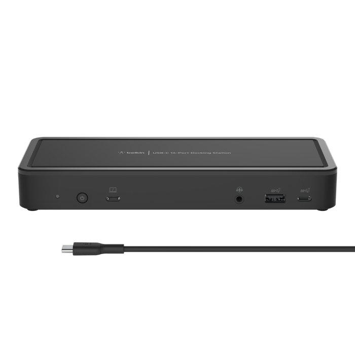 belkin  INC003VFBK replicatore di porte e docking station per notebook USB 3.2 Gen 2 (3.1 Gen 2) Type-C Nero 