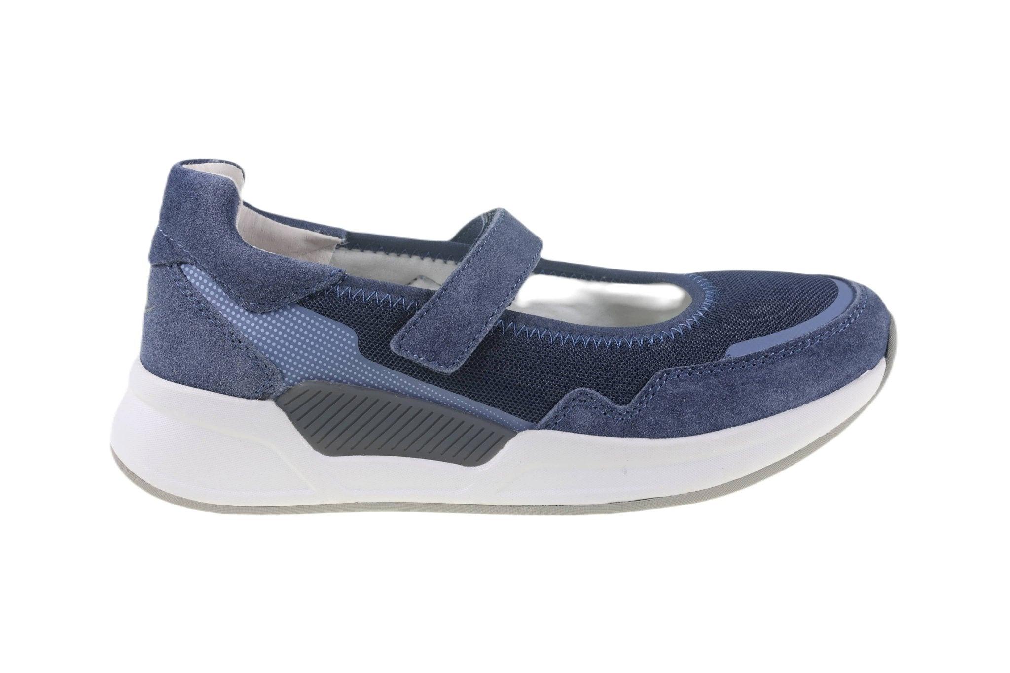 Image of Wildleder Wandersneaker Damen Blau 35