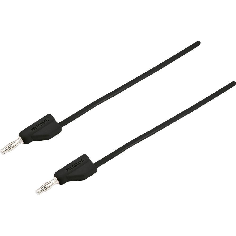 VOLTCRAFT  VOLTCRAFT Cordons de mesure flexibles MSB-300 SET 0.5 m 30 V/AC, 60 V/DC10 A 