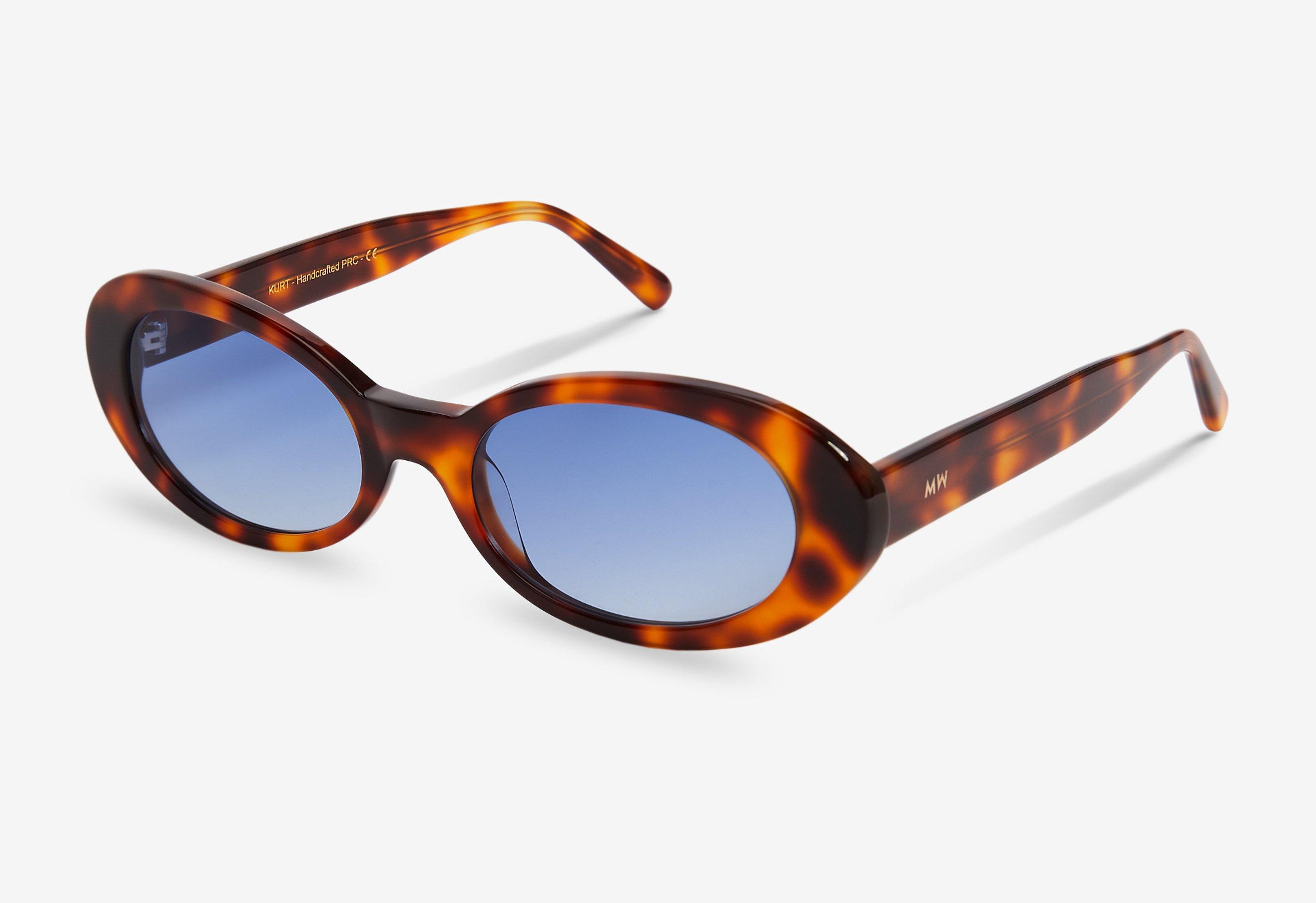 Messy Weekend Kurt Occhiali da sole ovali retrò  