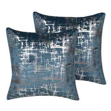 Dekokissen 2er Set aus Samtstoff Modern GARDENIA