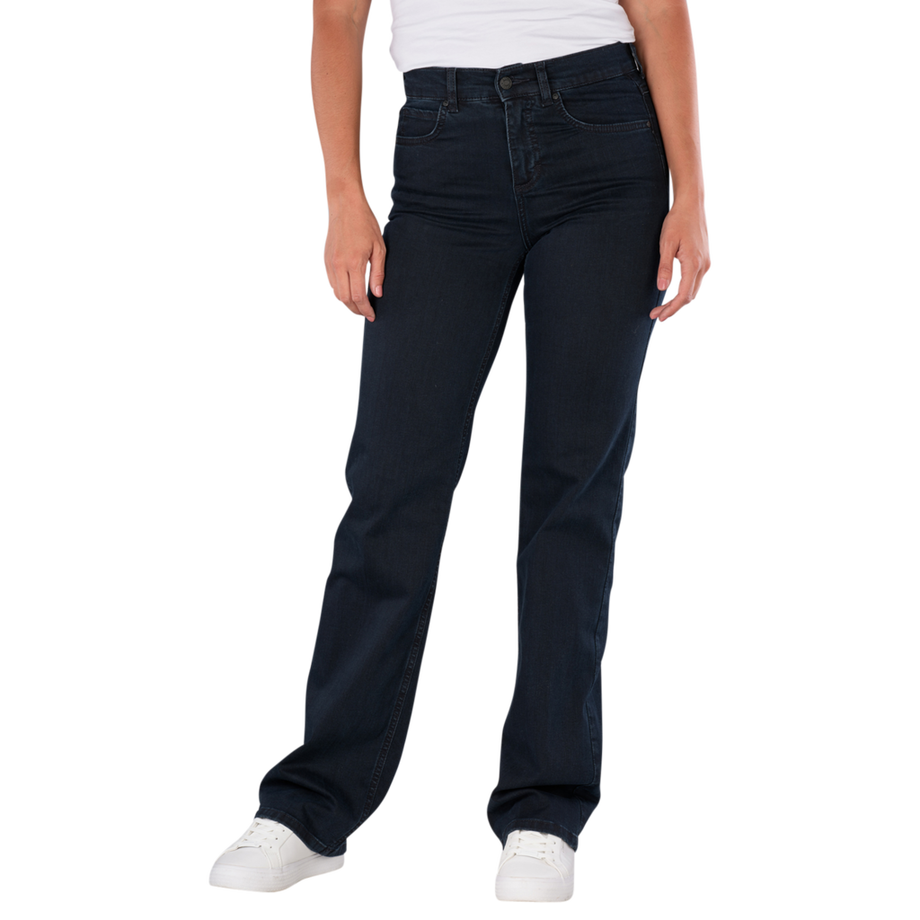 Lara Jeans Straight Fit Sportiv Denim