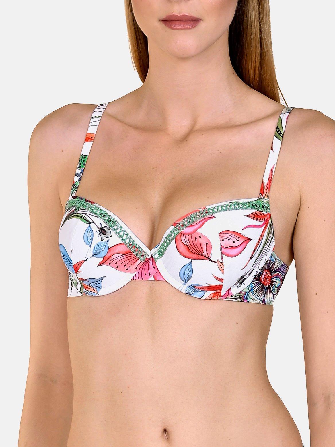 Image of Bikini-oberteil Vorgeformt Jamaica Damen Weiss E/42