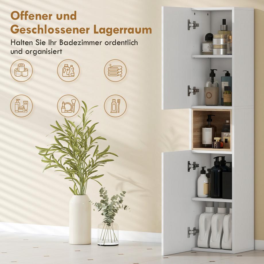 HOMCOM Badezimmerschrank  
