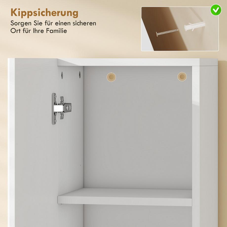 HOMCOM Badezimmerschrank  