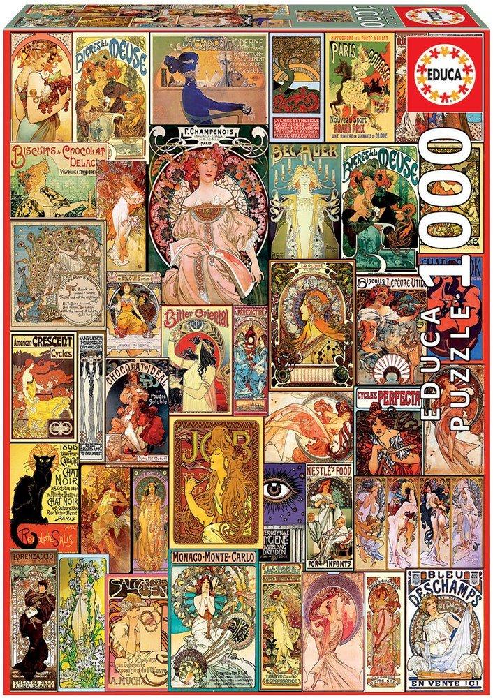 Educa  Educa Art Nouveau (1000) 