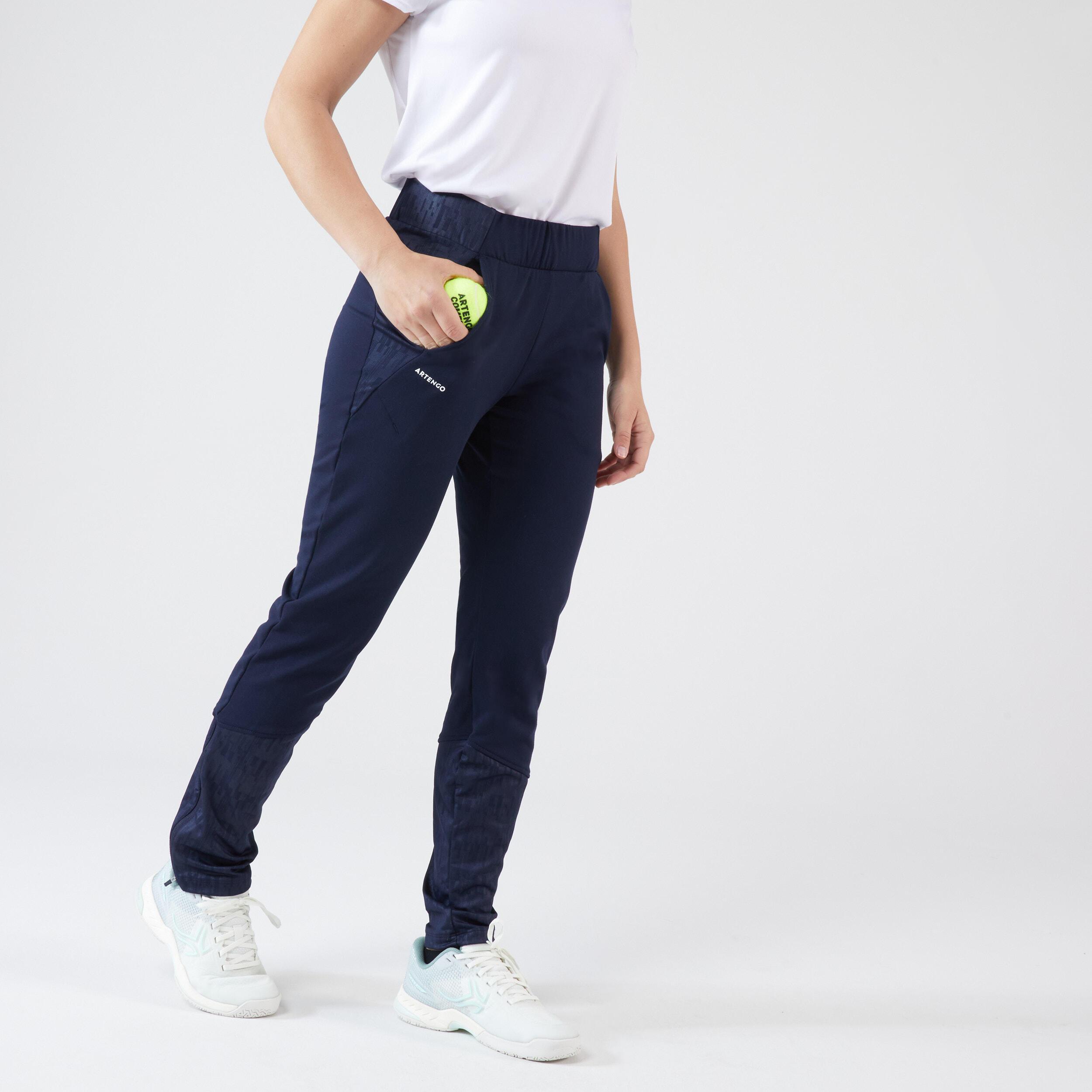 Image of Sporthose - Th 500 Unisex Blau Bedruckt S