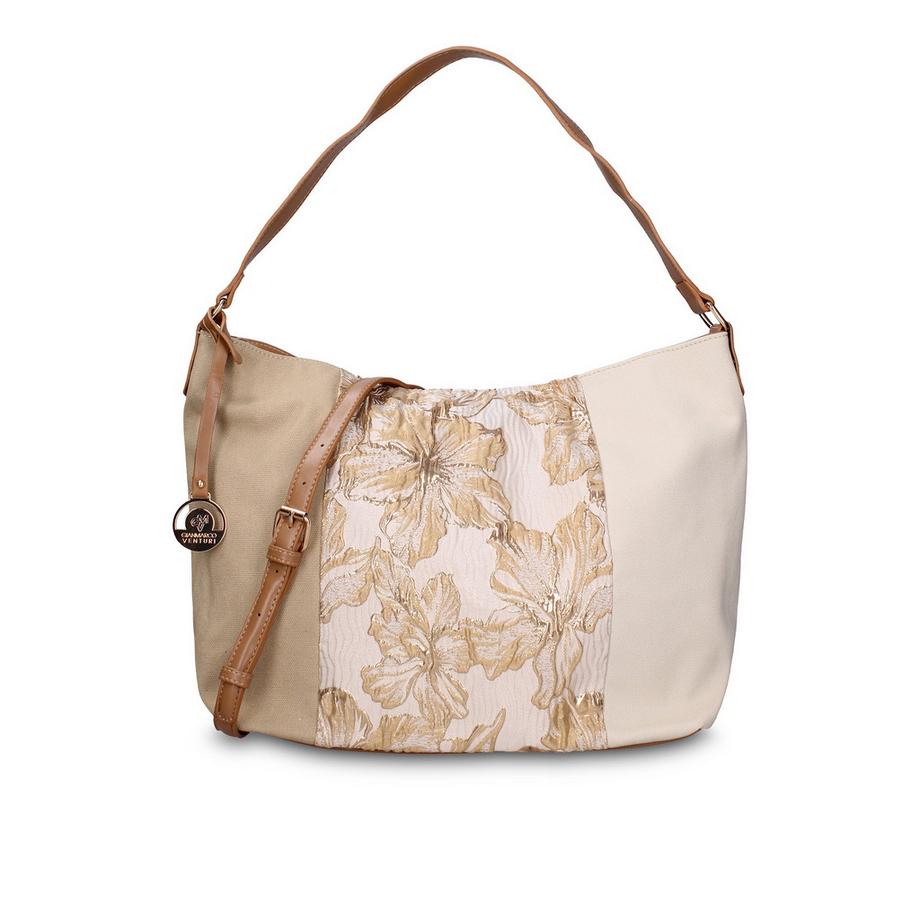 GianMarco Venturi Borsa a tracolla Alizé con motivo floreale  