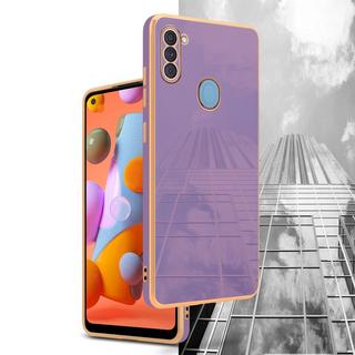 Cadorabo  Housse compatible avec Samsung Galaxy A11 / M11 - Coque de protection en silicone TPU flexible et avec protection pour appareil photo 