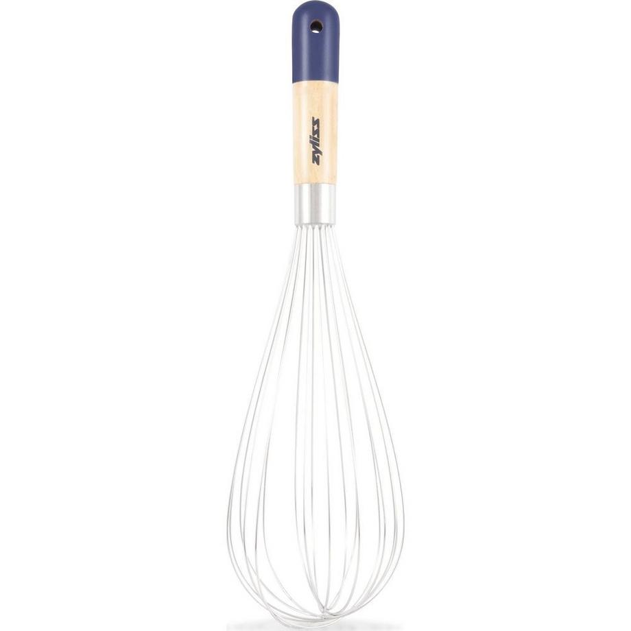 zyliss  Zyliss E980209 frusta da cucina Frusta con sfera Faggio, Acciaio inox Blu, Acciaio inox, Legno 